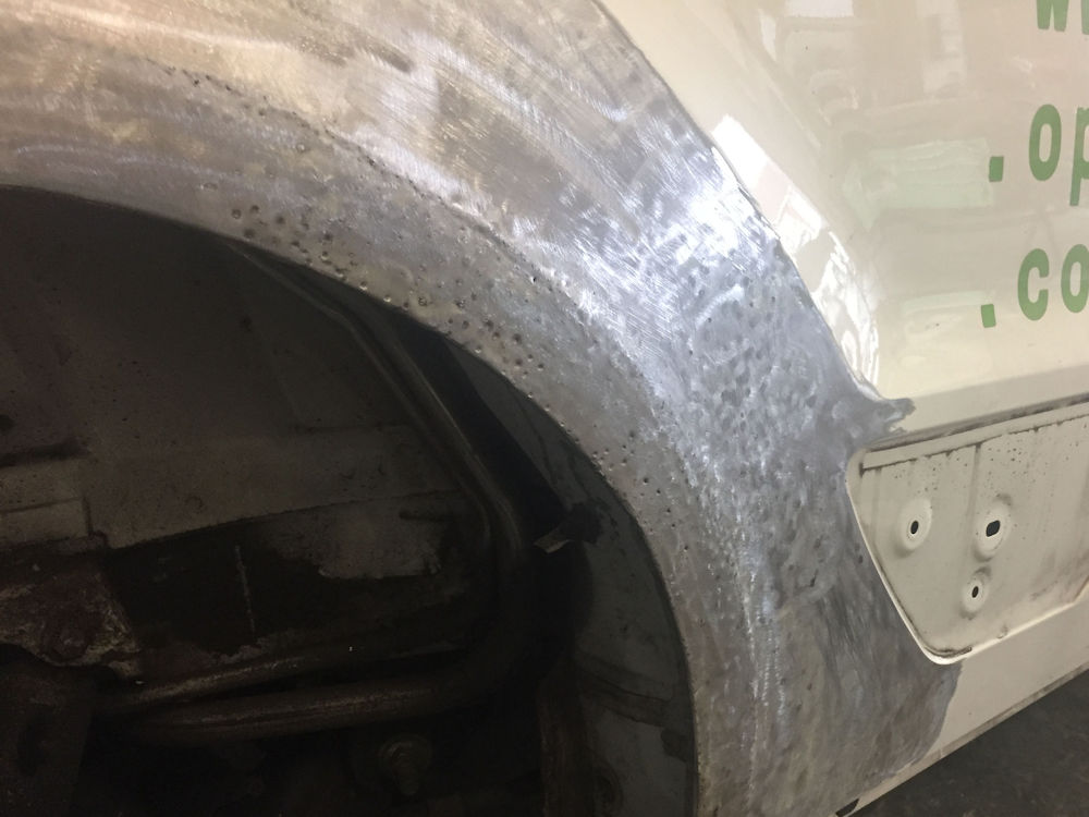 Ford Transit Wheel Arch Repair