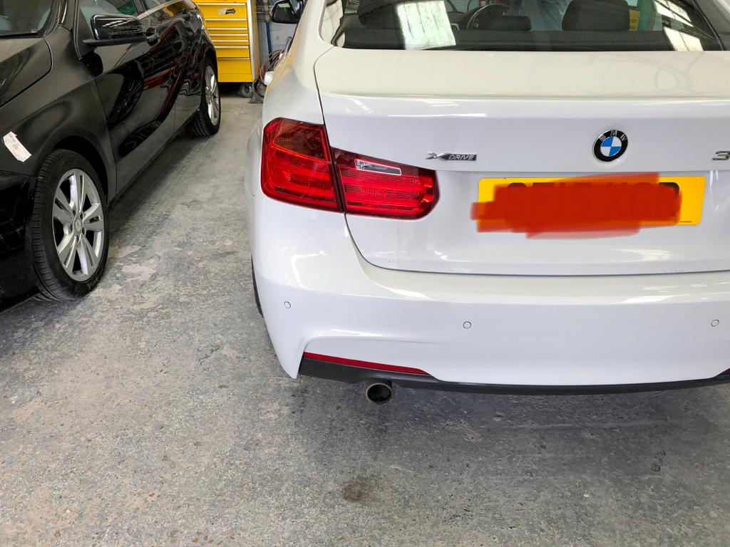 BMW 3 Series Rear Bumper Repair