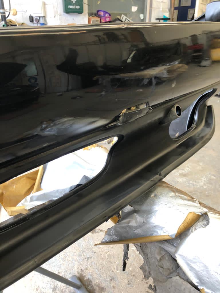 BMW X5 Bumper Repair - Plastic Welding