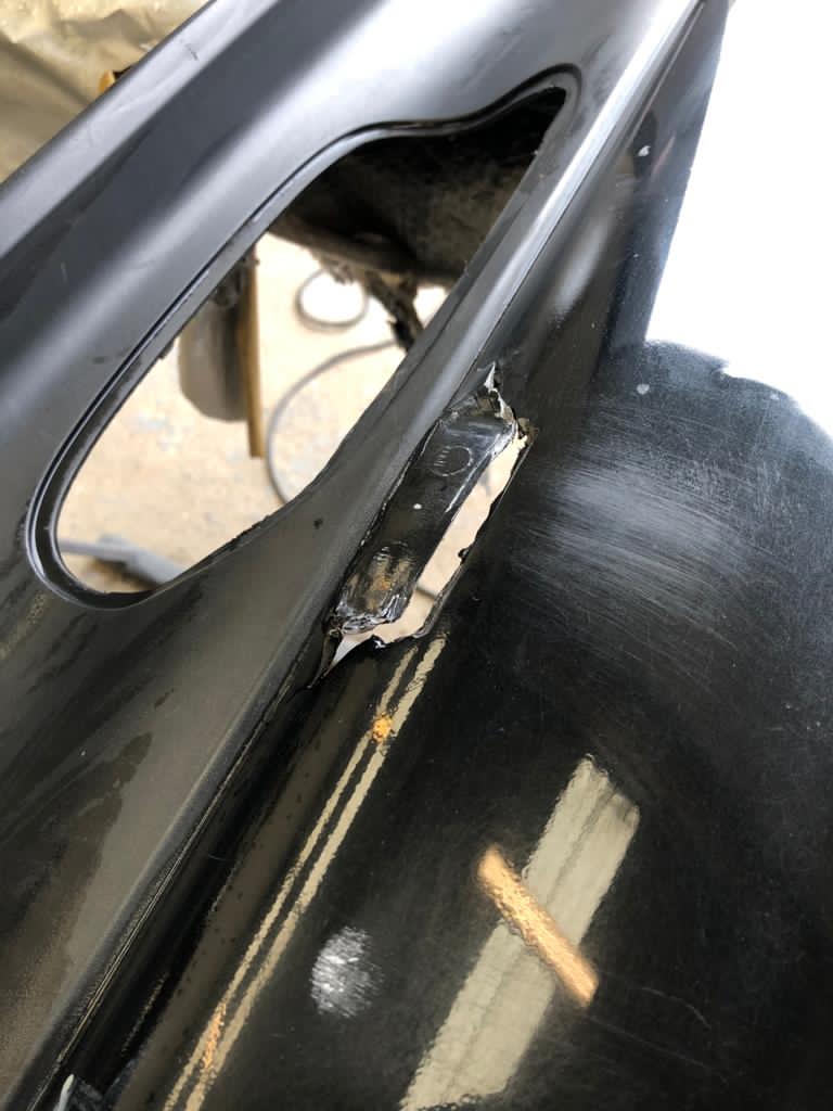 BMW X5 Bumper Repair - Plastic Welding