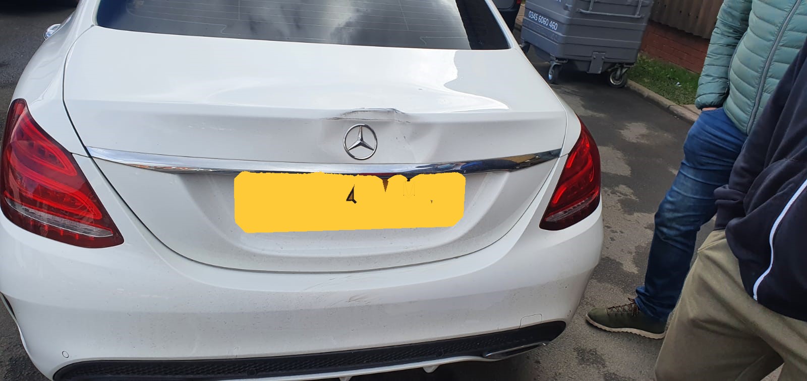 Mercedes Boot & Key Scratch Repair